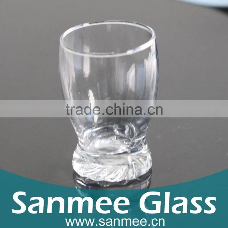 Glass Drinkware 5oz High Quality Transparent Wine Glass, Clear Shot Glass