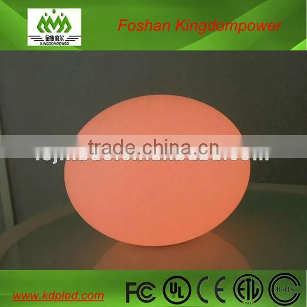 outdoor use waterproof floating led rotomolding pebble