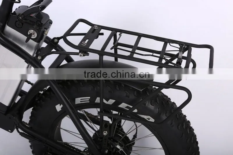 China factory wholesale 20 inch folding ebike fat tire beach cruiser electric bike