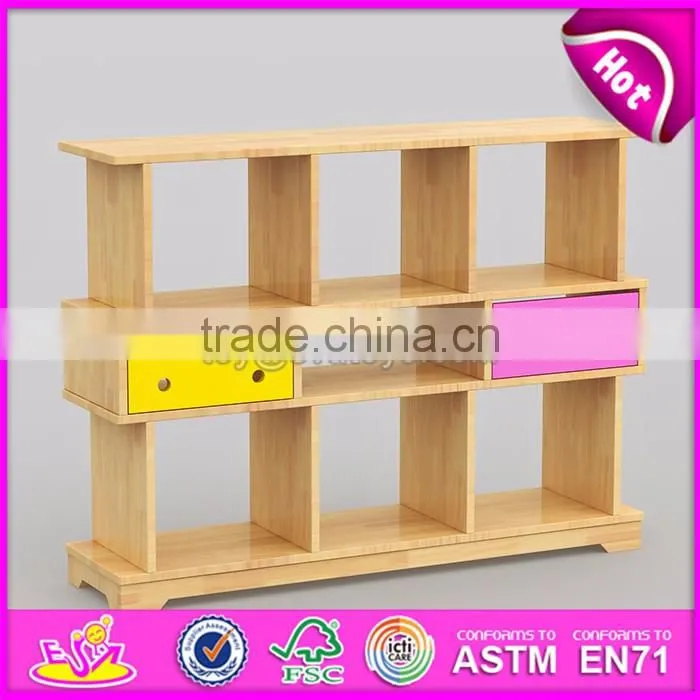 Wholesale cheap preschool furniture wooden children bedroom furniture W08H074