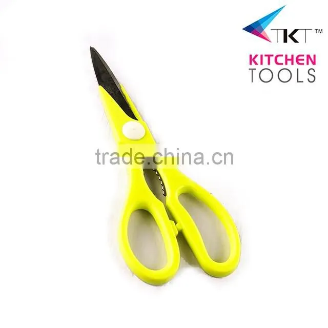 PP+TPR Handle Stainless Steel Chicken Bone Scissors