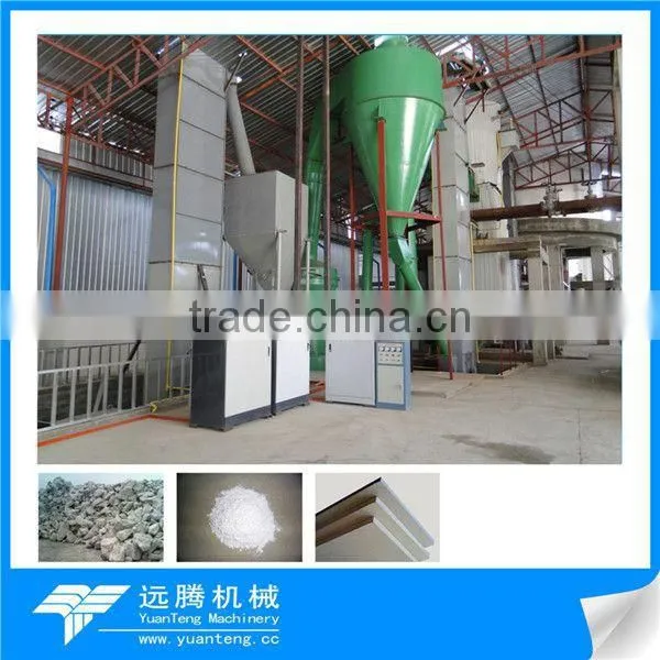 Best quality automatic gypsum powder production machine factory price