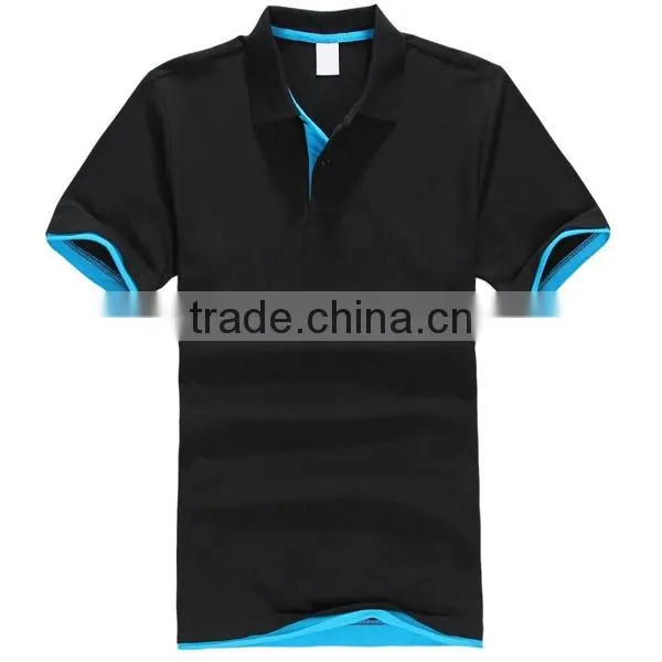 New men's polo shirt cheap men's cotton polyester Polo shirt short-sleeved shirt