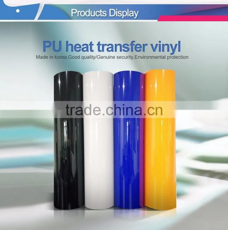 Large in stock 33 colors t-shirts heat transfer vinyl sheets for clothing