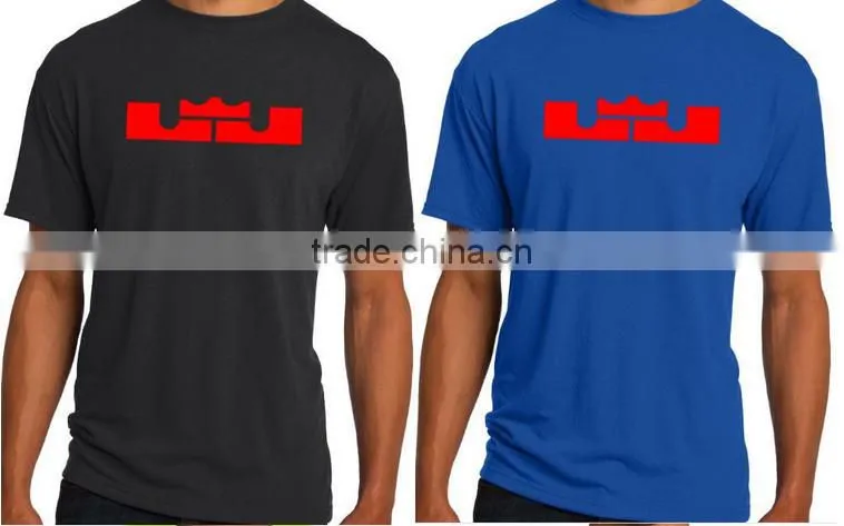 New Mens Crown Design Round Neck T-Shirt