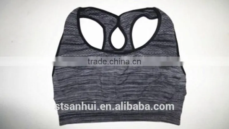 Seamless Sports Bra with Top Double Layer for Wholesale piece