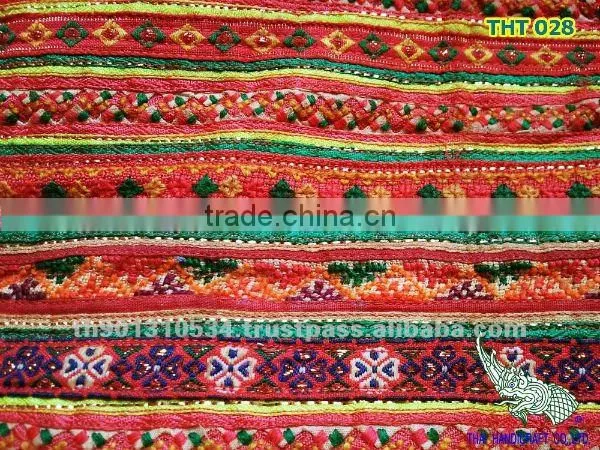 Embroidered HMONG HILL TRIBE Clutch bag Cosmetic Bag Evening Bag Handbag