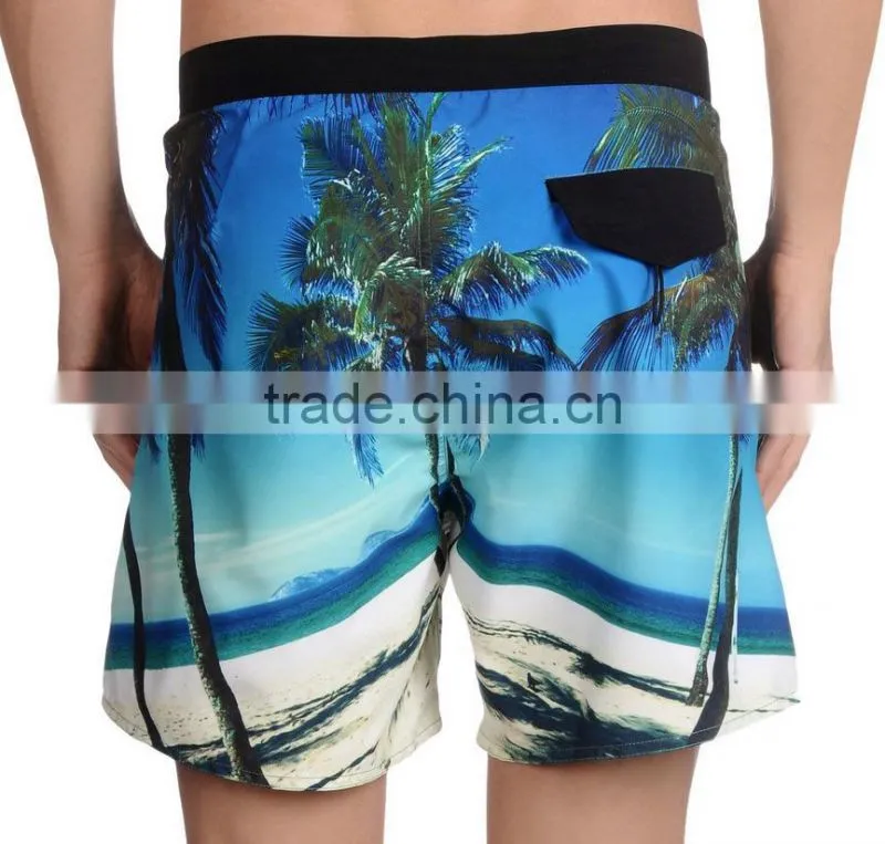 2017 Fashion mens beachwear swim short