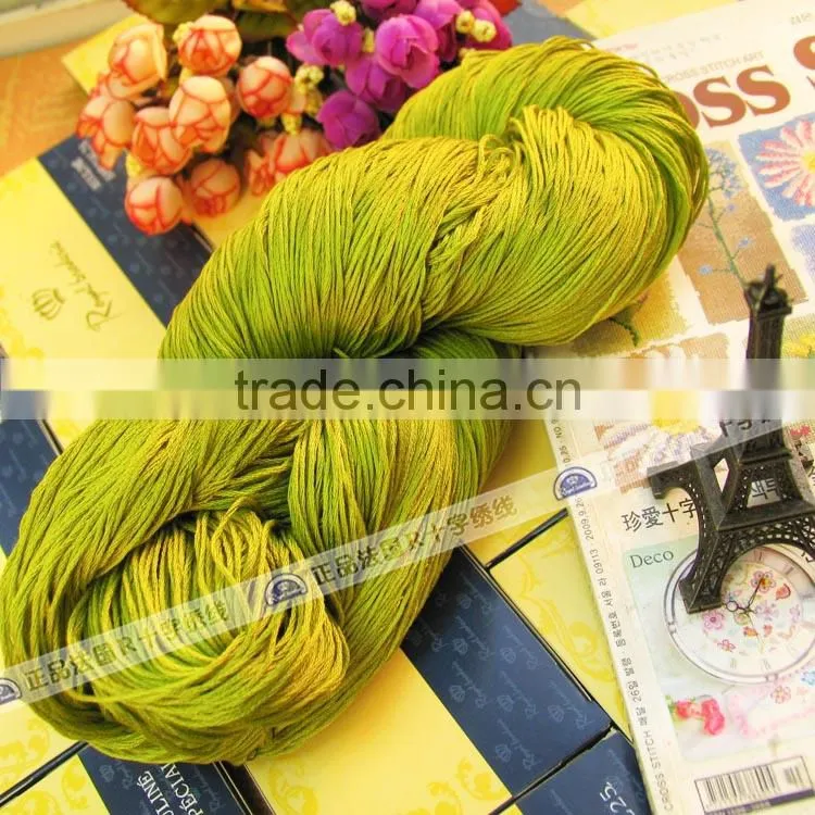2016 dmc floss wholesale bulk cotton thread 100% embroidery threads 447 colors