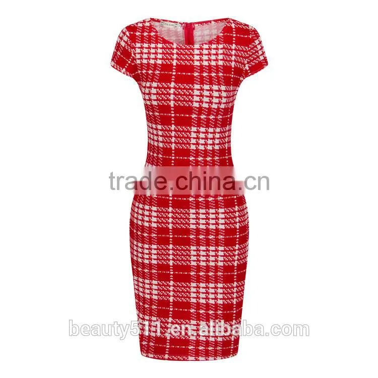 2017 Lady clothes dress western ladies fashion casual dress SD28