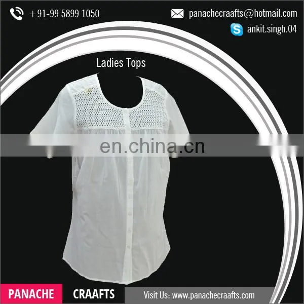 Sleeveless Cotton Women Tops Available for Sale