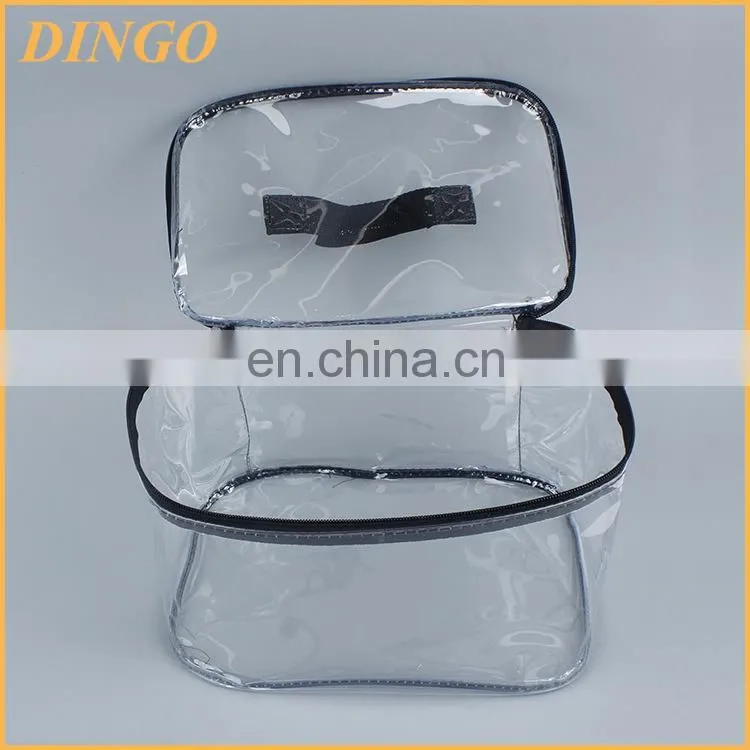 Popwide Clear EVA Water-resistant Travel Cosmetic Bag