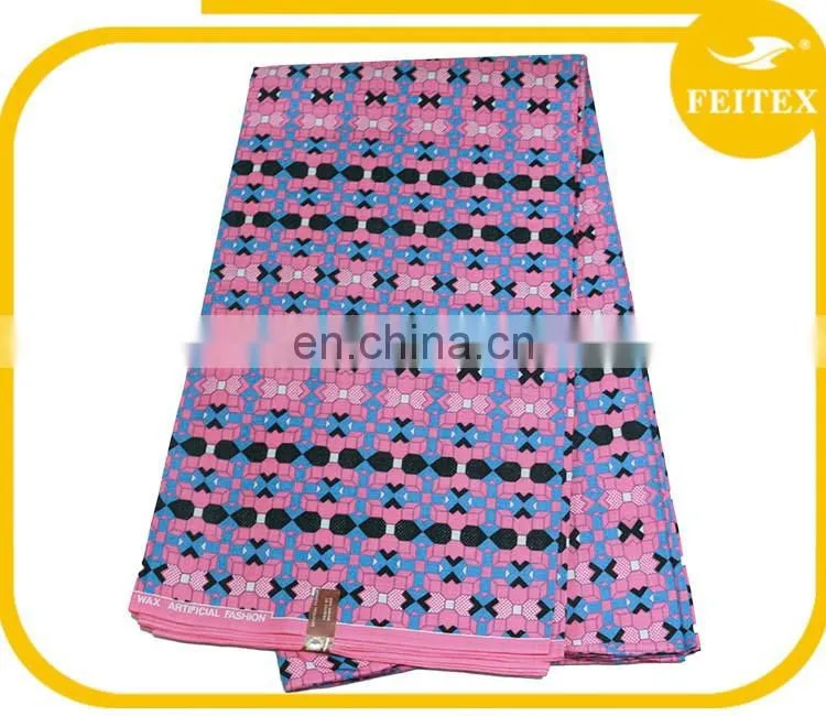 African Super Wax Hollandais Fabric Cotton Holland Wax Knit Fabric Paraffin Wax Wholesale Made In China