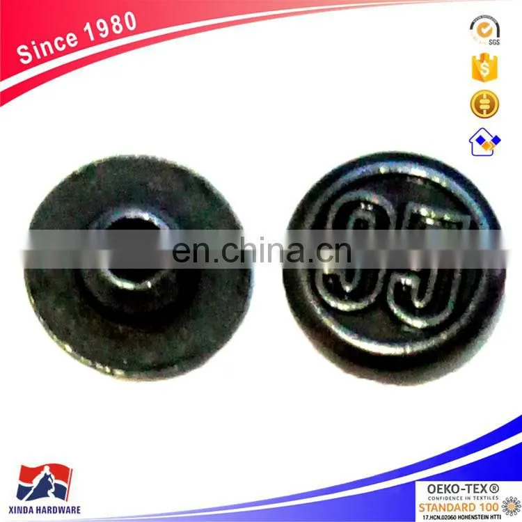 Metal alloy rivets