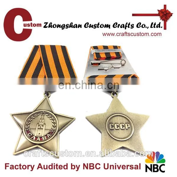 Promotional new products expert factory custom photo insert cameo decorative medal metal photo frame medal