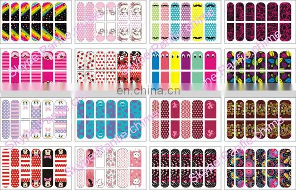 hot sale self adhesive populer cheap nail stickers