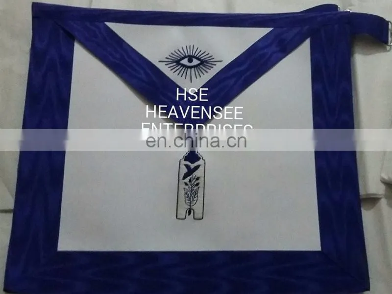 MASONIC REGALIA JUNIOR WARDEN APRON BLUE HOUSE OFFICER'S