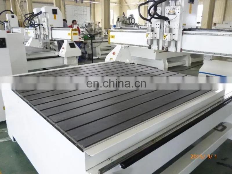double head 1616 CNC engraving machine with high quality HSD Spindle sell all the world