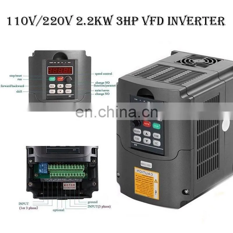 2.2kw spindle kit 220v 80mm water cooling spindle motor+2.2kw inverter+80mm spindle clamp+75w pump+13pcs ER20