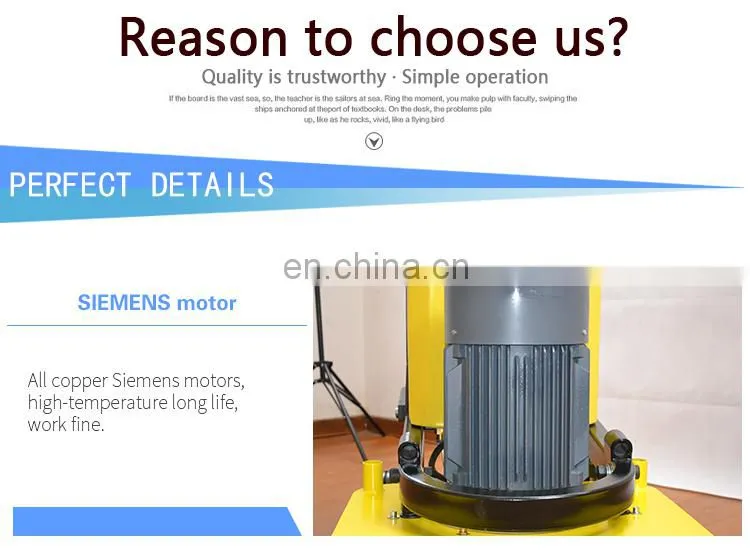 chinese mini concrete floor grinding machine for sale