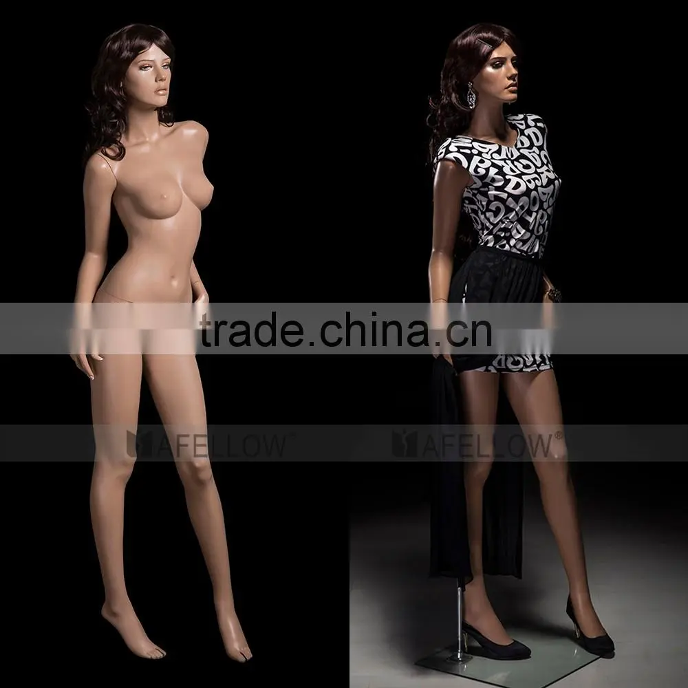Hot Sale Fashion Fiberglass Display Mannequin Female Realistic Model LULU2