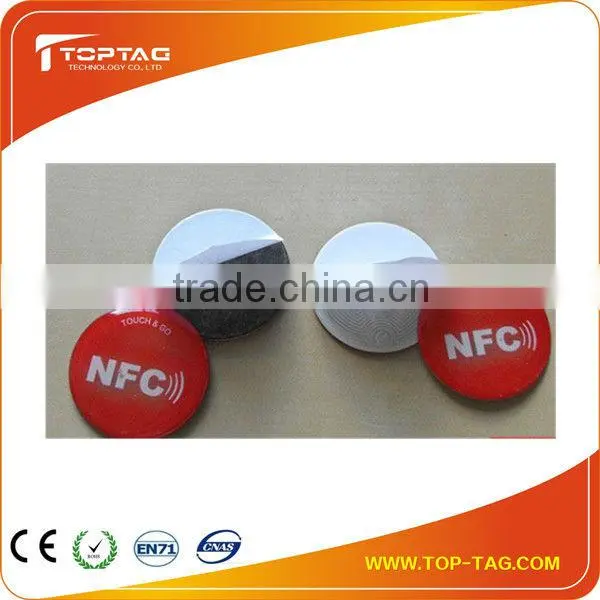 Rfid Waterproof Anti-metal Stickers, Waterproof Epoxy Stickers, Small NFC Stickers