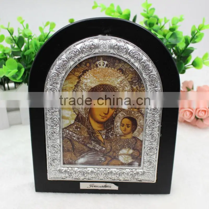 Virgin Mary Of Bethlehem Wood Frame