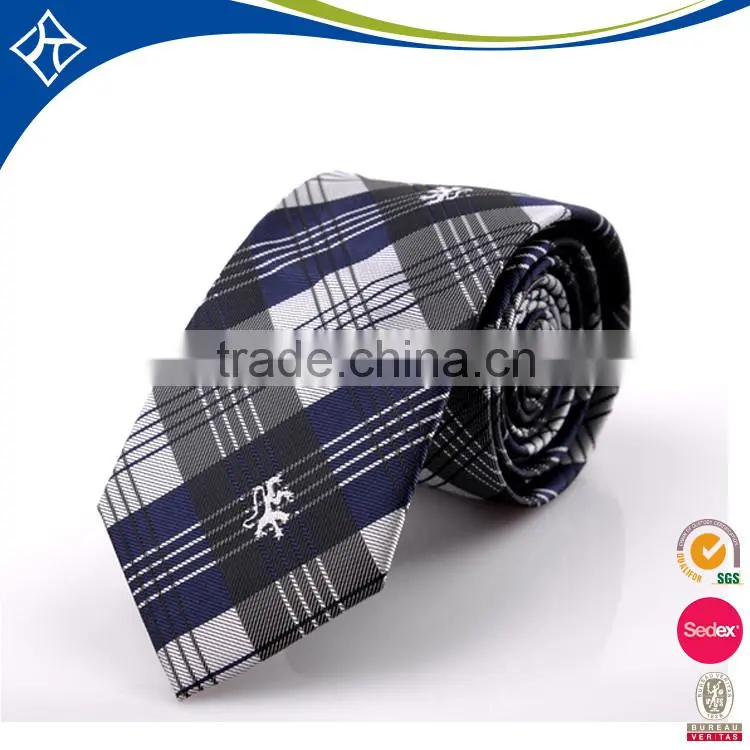 Fashion 100% custom silk necktie with logo