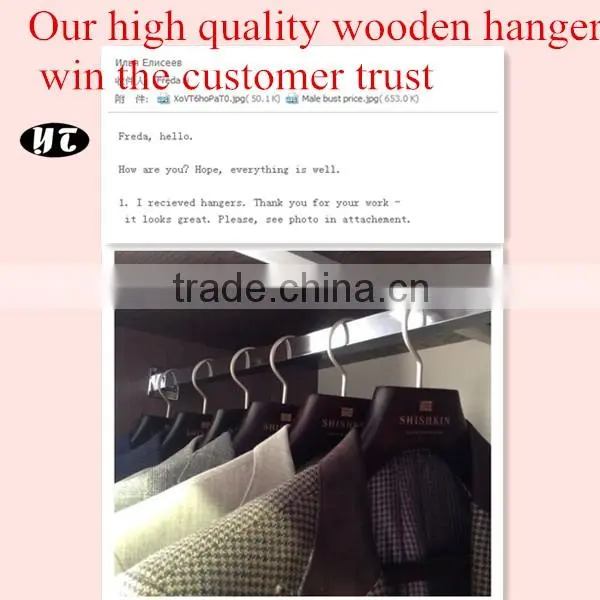 cute wooden clothes hanger for kids