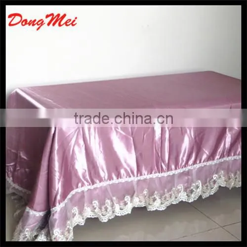 luxury table cloth for wedding ,textile jacquard table cloth ,damas fabric table cover wholesale