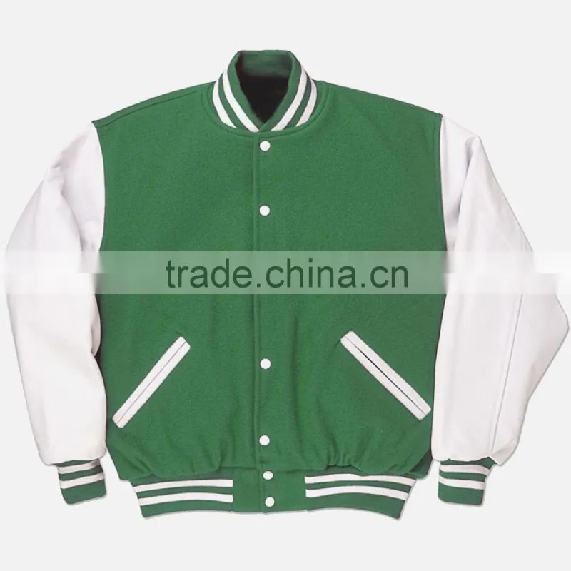 Hot Mens Boys College Varsity Letterman Baseball Jacket