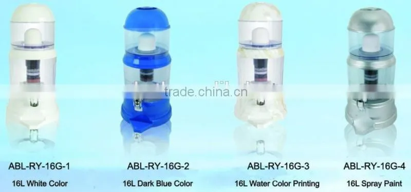 Korea family use 7 stages14L mineral pot water purifier ABL-RY-14G