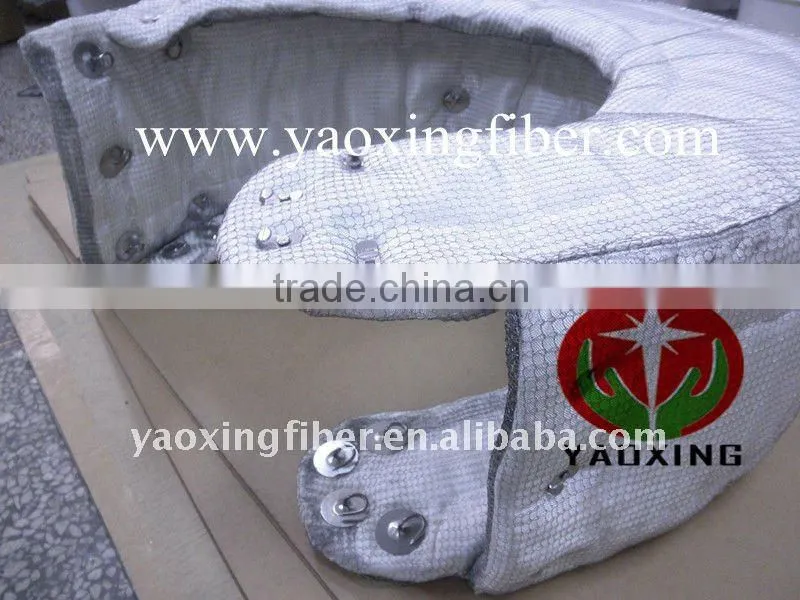 heat preservation cover with ceramic fiber blanket used in the worm wheel