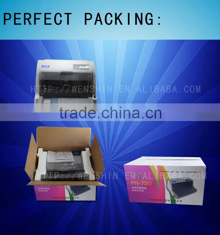 Stylus printer FH-730 24- Dot 80- Column document, compatible with e p s o n flatbed stylus printer lq730
