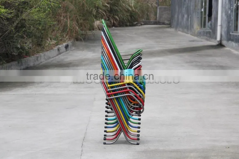 Stacking Chair/ A Bye Stacking Chair/Metal Stacking Chair/Vintage Stacking Chair