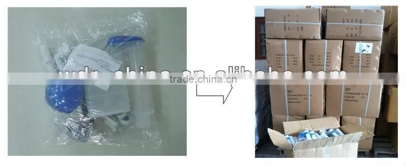 Two piece Toilets flush valve machine