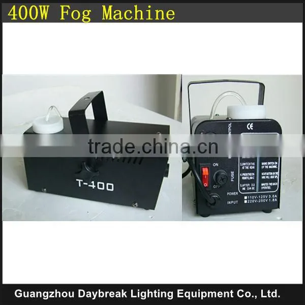 mini fog machine / small fog smoking machine 400w ( remote control / wire control )