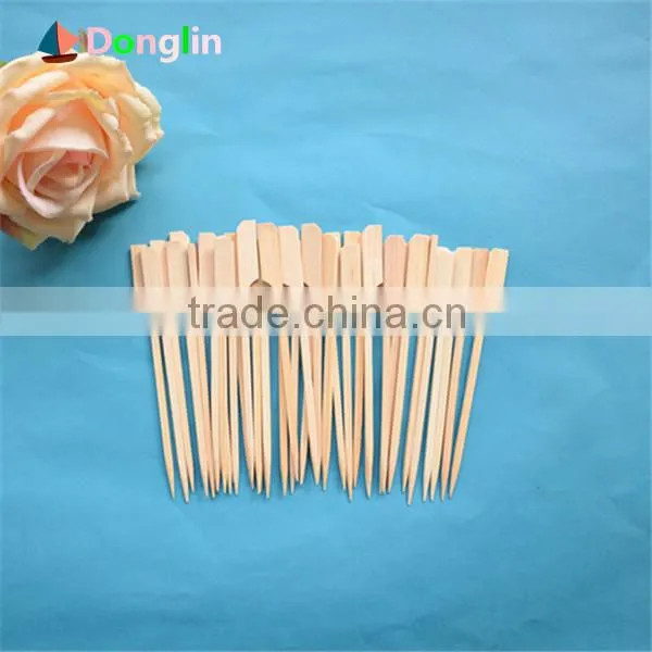 Natural disposable bamboo skewers for BBQ /food/fruit