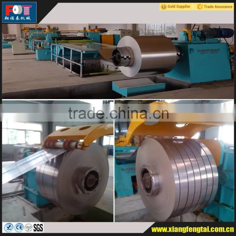 Popularly used coil slitting line for stainless steel,silicon steel,galvanized steel,tinplate