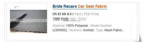 3D Polyester Sandwich Spacer Mesh Fabric