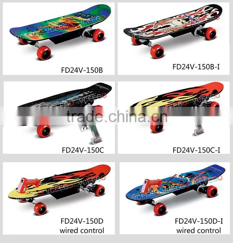 Awesome gorgeous ss body electric skateboard 800w with brushless motor hight quality