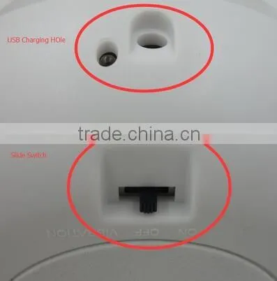 Rechargeable 4 SMD LED Bird Cage USB Night Light