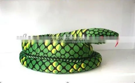 colorful 280# boa plush toys snake