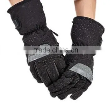 thermo electric heated gloves with rechargeable li-on battery