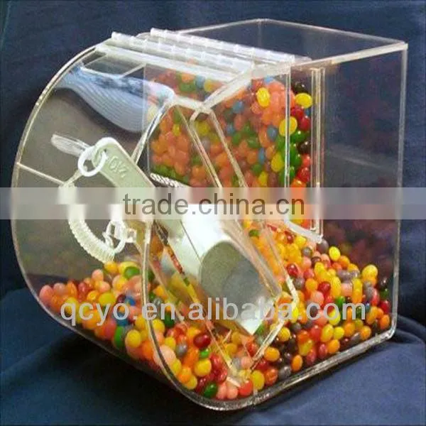 High quality clear acrylic large tea display box