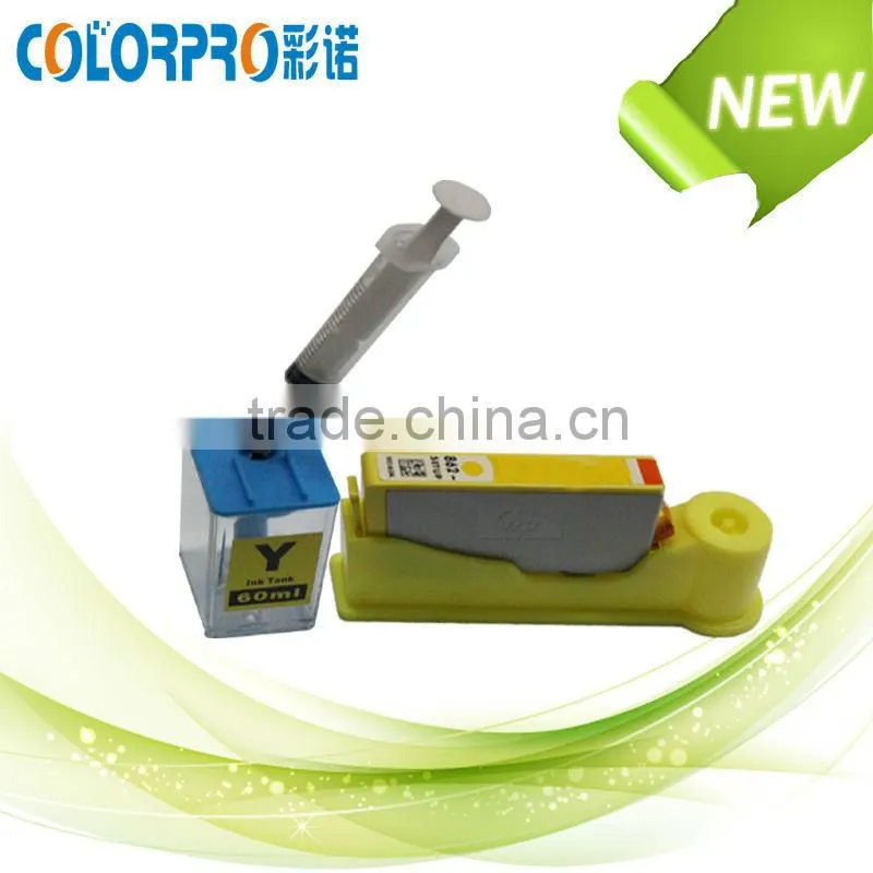 New hot Ink Refill tool kit for HP 364 emty ink cartridge with ink and syringe