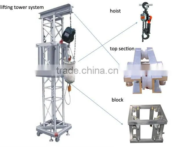 decorative lighting truss concert roof lighting truss