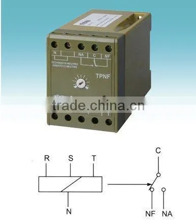 phase failure relay phase sequence relay TPND relayer