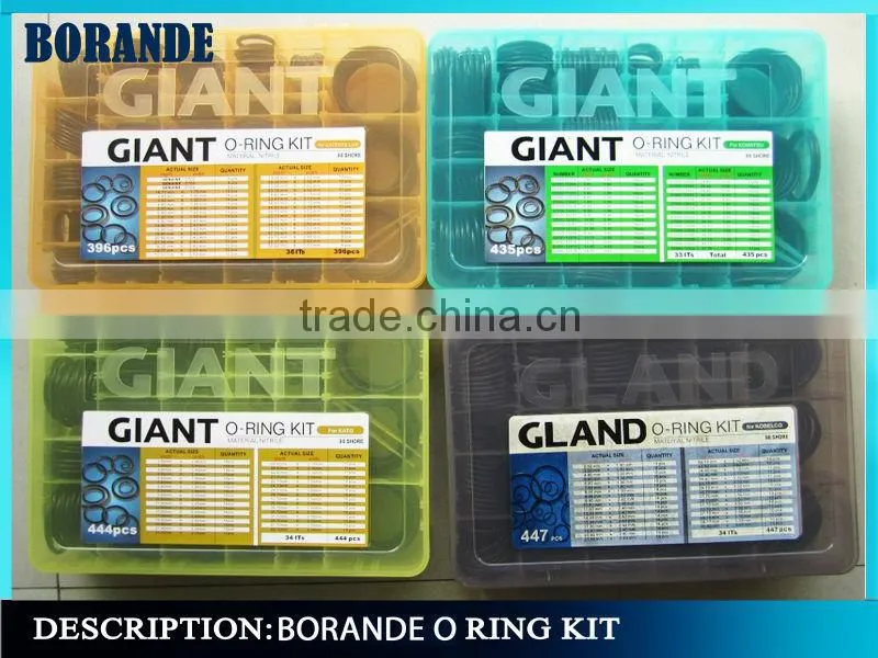 Kobelco Excavator Rubber O Ring kit kobelco o ring kit