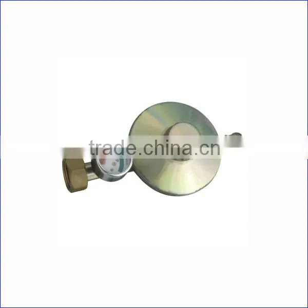 High Quality Auto LPG Regulator Valve with Meter, Zinc Alloy Gas Valve with Child Lock Switch